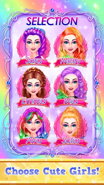 Fashion Braid Hairstyles Salon [MOD: безлимитные деньги и все прически открыты] Screenshot 2
