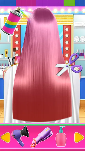 Fashion Braid Hairstyles Salon [MOD: безлимитные деньги и все прически открыты] Screenshot 3