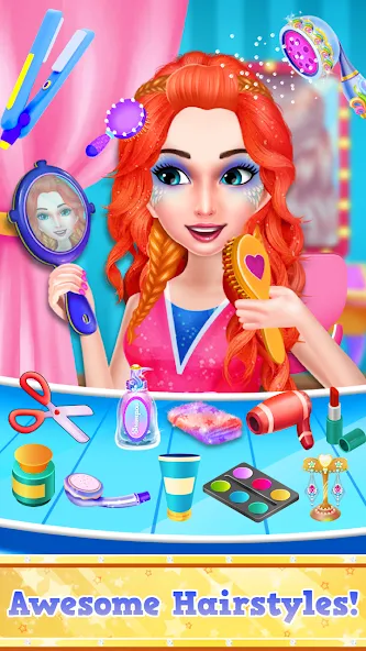 Fashion Braid Hairstyles Salon [MOD: безлимитные деньги и все прически открыты] Screenshot 4