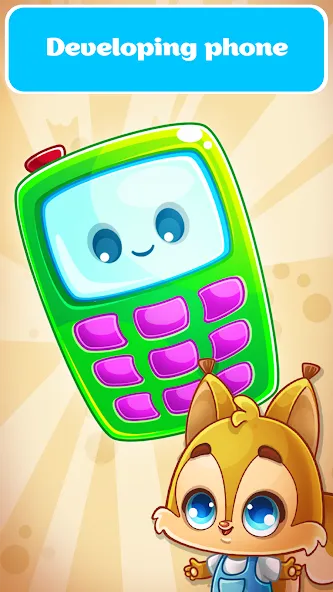 Babyphone game Numbers Animals [MOD: разблокированы все животные и числа] Screenshot 1