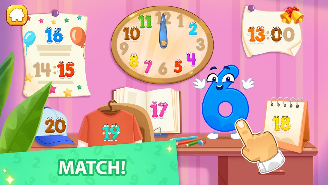 Numbers for kid Learn to count [MOD: разблокированы все задания и режимы] Screenshot 3