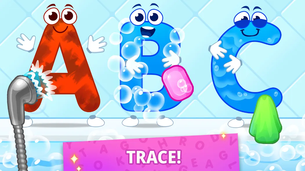 ABC kids! Alphabet, letters [MOD: все буквы и уровни открыты] Screenshot 1