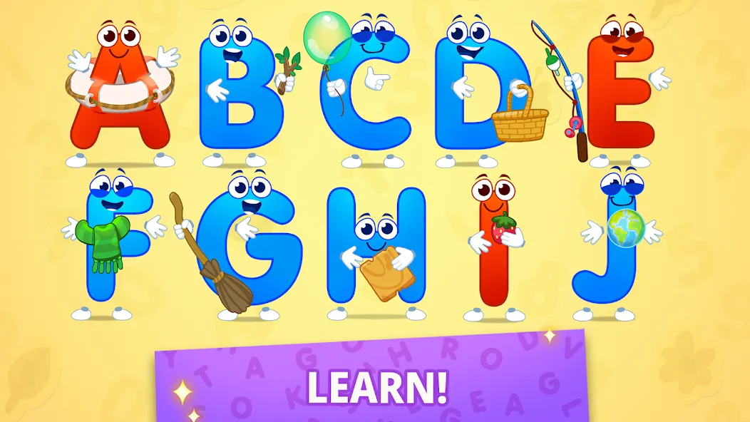 ABC kids! Alphabet, letters [MOD: все буквы и уровни открыты] Screenshot 3