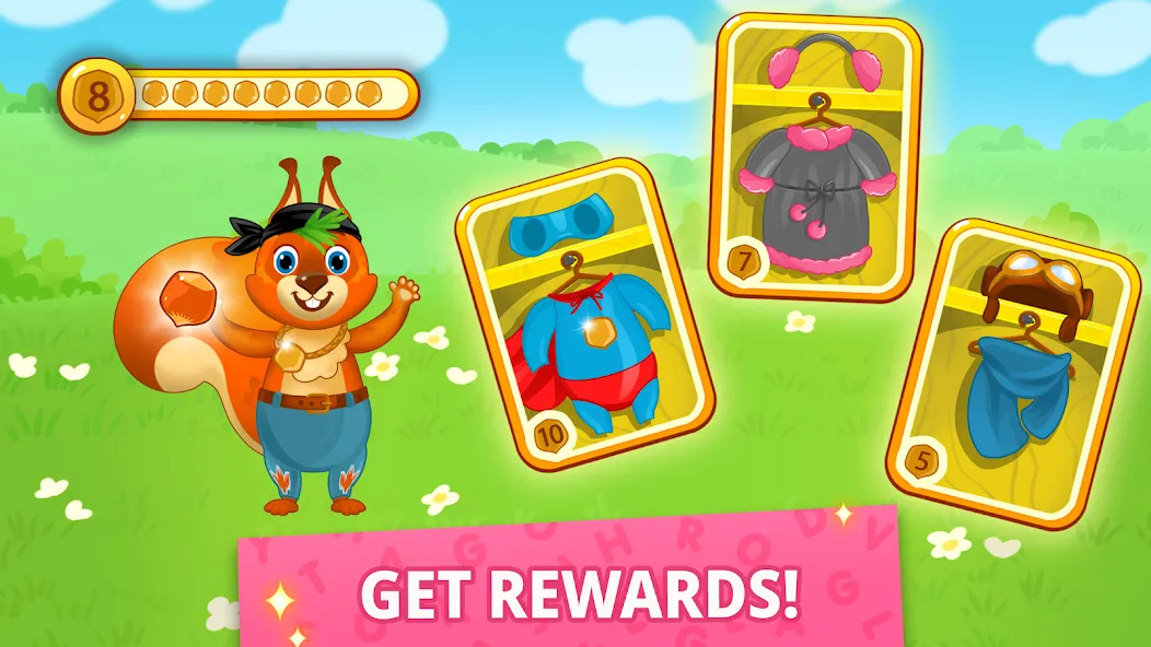 ABC kids! Alphabet, letters [MOD: все буквы и уровни открыты] Screenshot 5