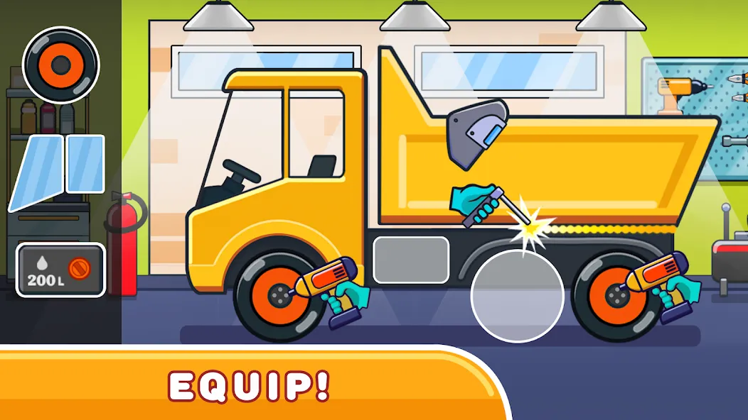 Car &amp; Games for kids building [MOD: все машины разблокированы] Screenshot 1