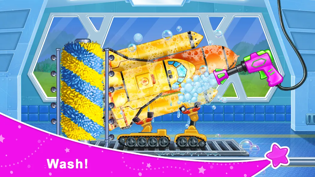 Rocket 4 space games Spaceship [MOD: бесконечное топливо и открытые уровни] Screenshot 4