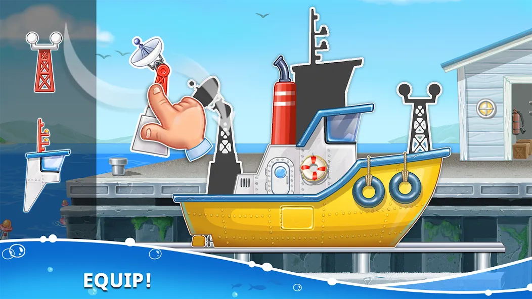 Island building! Build a house [MOD: безлимитные ресурсы и открыты острова] Screenshot 1