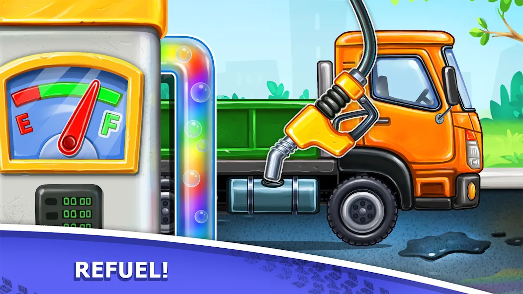 Truck games - build a house [MOD: безлимитные деньги и ресурсы] Screenshot 2