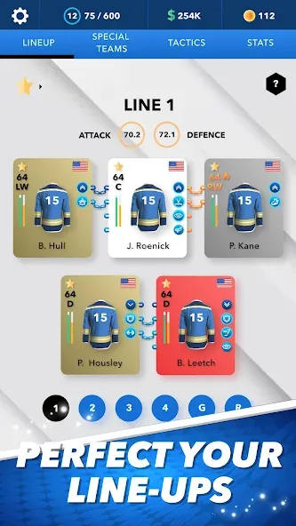 World Hockey Manager 24 [MOD: безлимитные деньги и ресурсы] Screenshot 1
