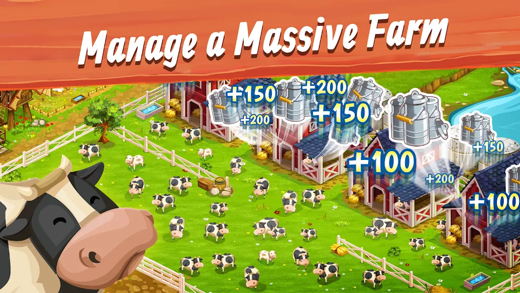 Big Farm: Mobile Harvest [MOD: безлимитные деньги и ресурсы] Screenshot 3