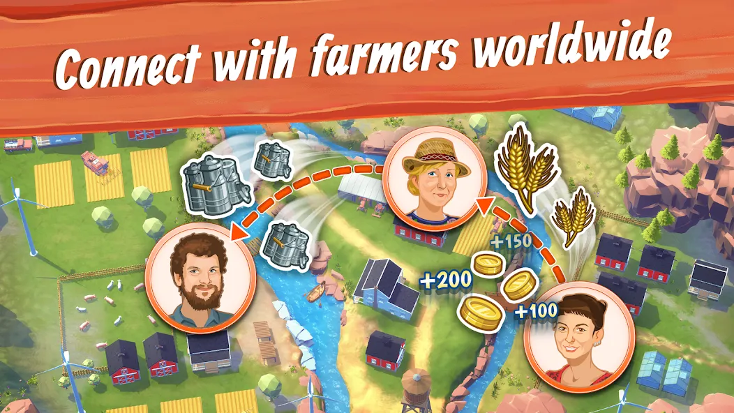 Big Farm: Mobile Harvest [MOD: безлимитные деньги и ресурсы] Screenshot 5
