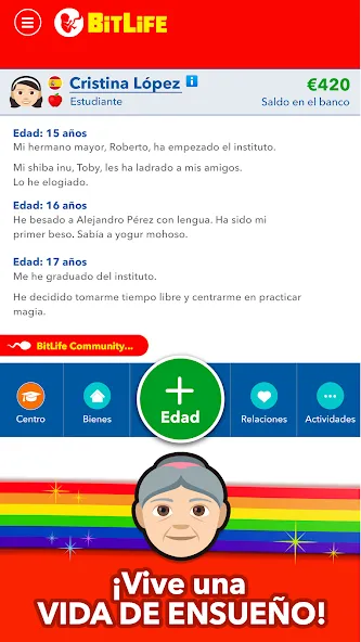 BitLife Español [MOD: безлимитные деньги и все профессии] Screenshot 4