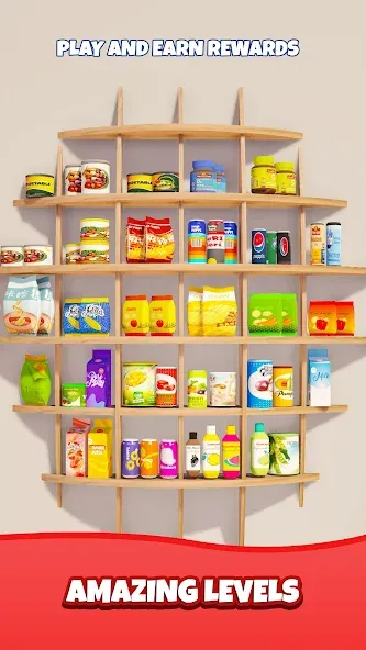 Match Triple Goods 3D [MOD: без рекламы и подсказок] Screenshot 5