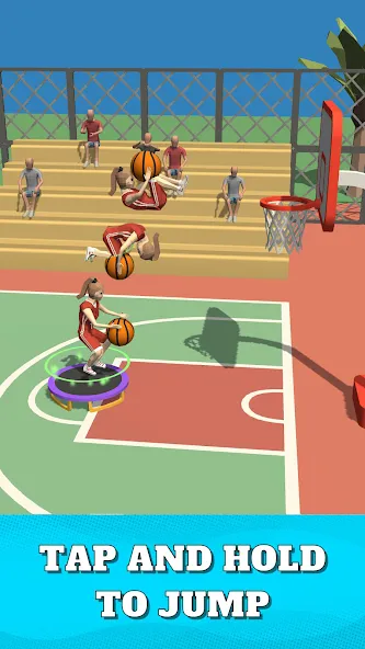 Dunk Team [MOD: безлимитные деньги и усиленная команда] Screenshot 1