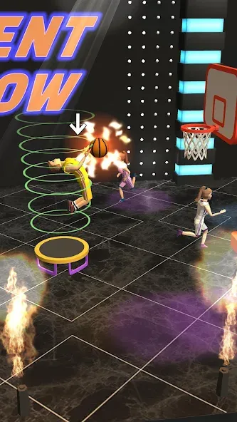 Dunk Team [MOD: безлимитные деньги и усиленная команда] Screenshot 5