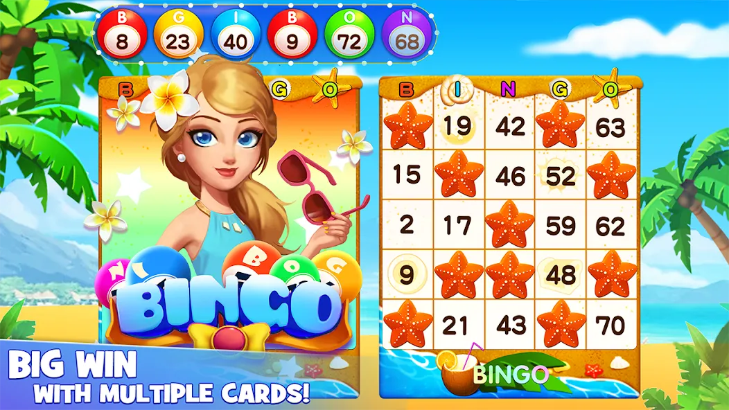 Bingo Lucky: Play Bingo Games [MOD: безлимитные монеты и бонусы] Screenshot 1