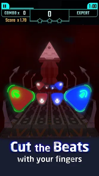 Beat Swiper [MOD: без рекламы и все песни открыты] Screenshot 1