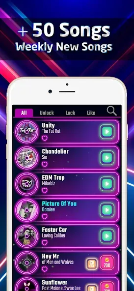 Beat Swiper [MOD: без рекламы и все песни открыты] Screenshot 3