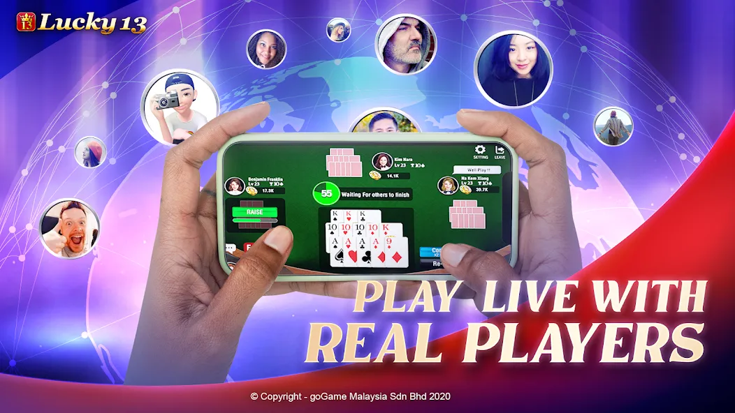 Lucky 13: 13 Poker Puzzle [MOD: безлимитные монеты и подсказки] Screenshot 5