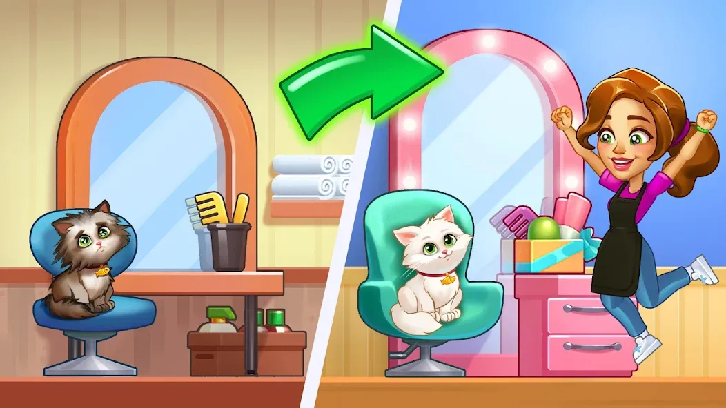 Makeover Salon: Beauty Mania [MOD: безлимитные деньги и все предметы] Screenshot 5
