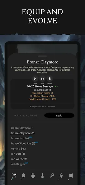 Eldrum: Red Tide - Text RPG [MOD: безлимитные ресурсы и открытые возможности] Screenshot 4