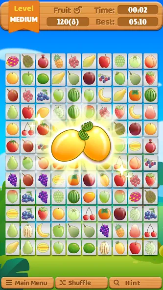 Fruit Connect [MOD: много жизней и подсказок] Screenshot 3