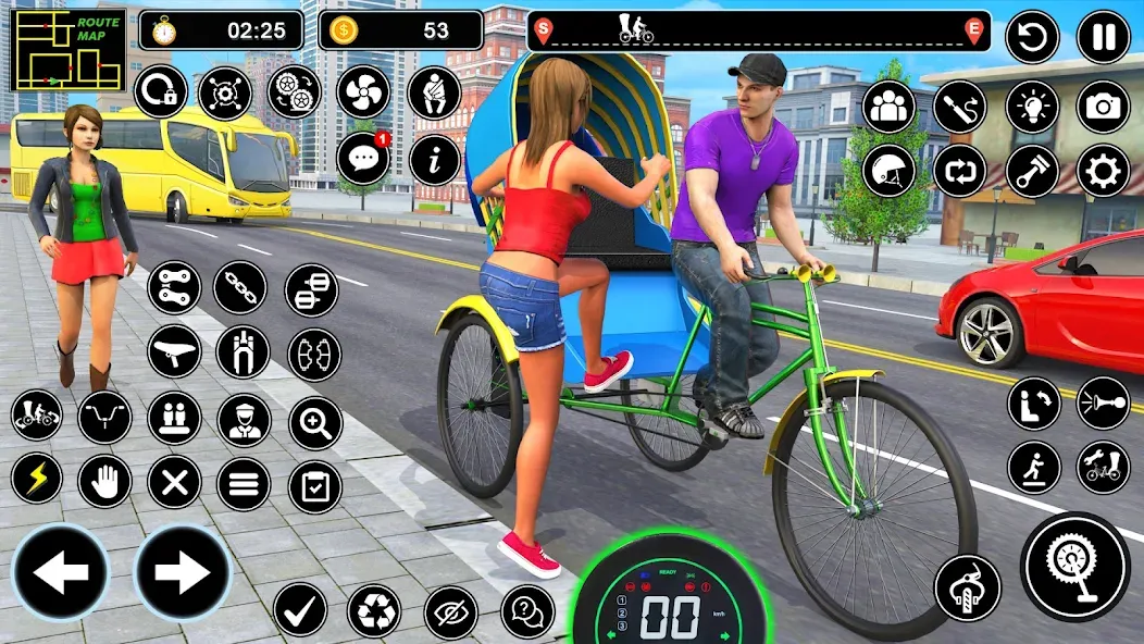 BMX Cycle Games 3D Cycle Race [MOD: безлимитные деньги и все велосипеды] Screenshot 2