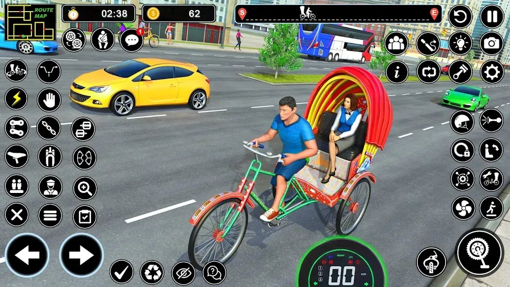 BMX Cycle Games 3D Cycle Race [MOD: безлимитные деньги и все велосипеды] Screenshot 3
