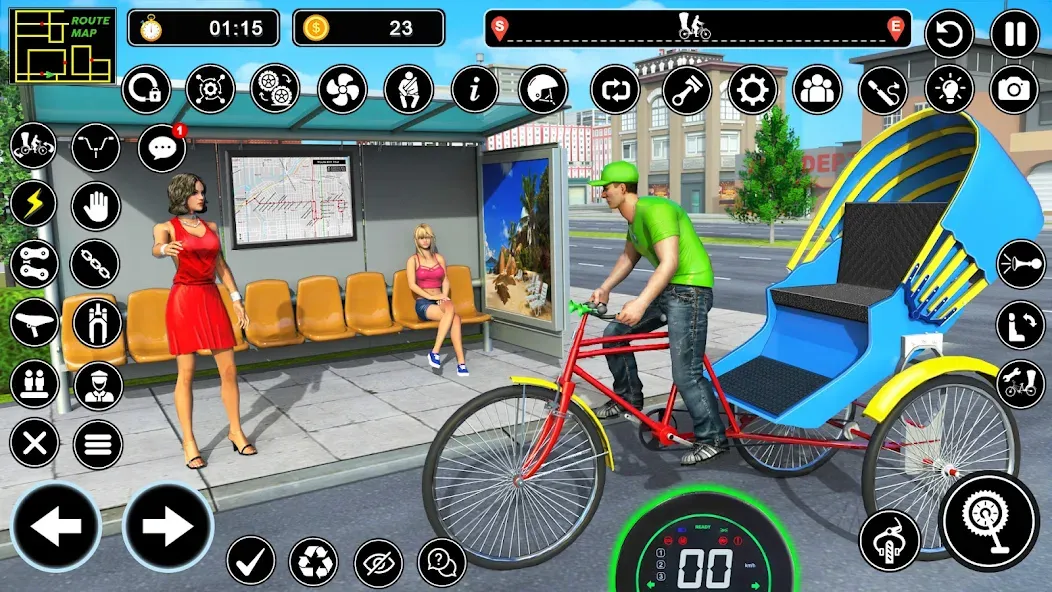 BMX Cycle Games 3D Cycle Race [MOD: безлимитные деньги и все велосипеды] Screenshot 5