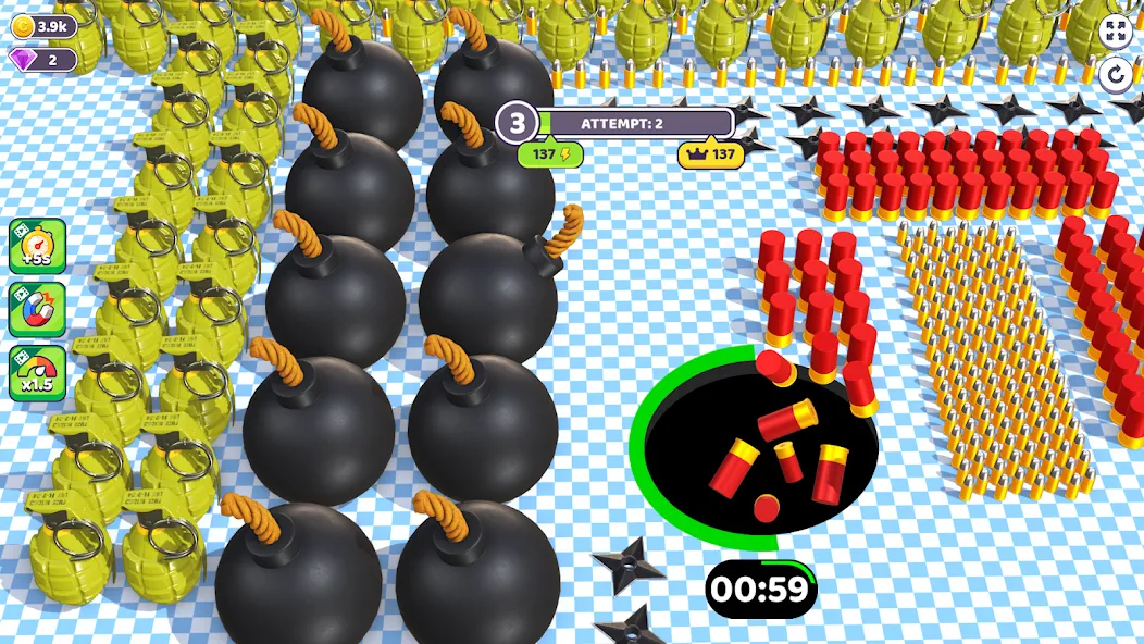 Black Hole Attack Games [MOD: безлимитные деньги и мощная атака] Screenshot 1