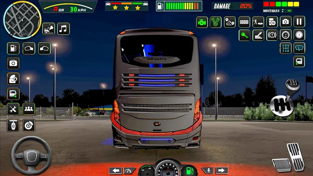 Public Coach Bus Driving Game [MOD: безлимитные деньги и топливо] Screenshot 5
