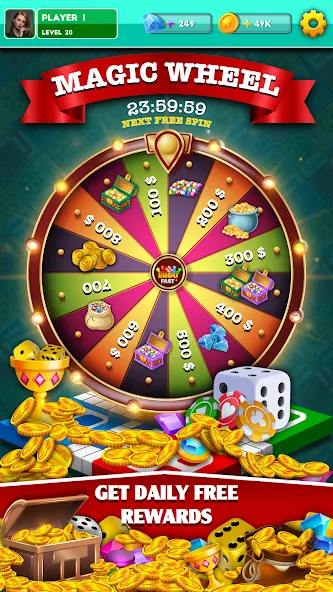 Multiplayer Dice Ludo Games [MOD: безлимитные монеты и всё открыто] Screenshot 5