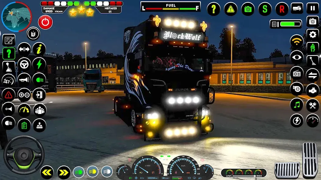 Truck Driving Euro Truck Game [MOD: открыты все грузовики и трассы] Screenshot 1