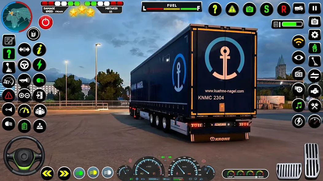 Truck Driving Euro Truck Game [MOD: открыты все грузовики и трассы] Screenshot 3