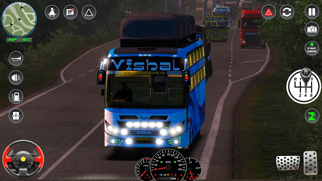 City Bus Driving: Bus Games 3D [MOD: безлимитные деньги и все автобусы открыты] Screenshot 5