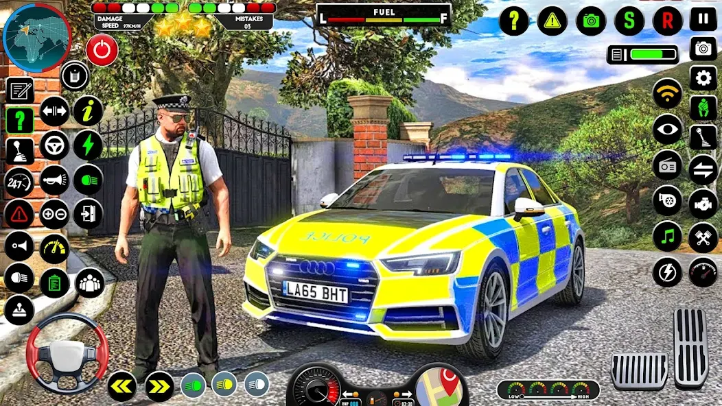 NYPD Police Car Parking Game [MOD: безлимитные деньги и все машины открыты] Screenshot 1