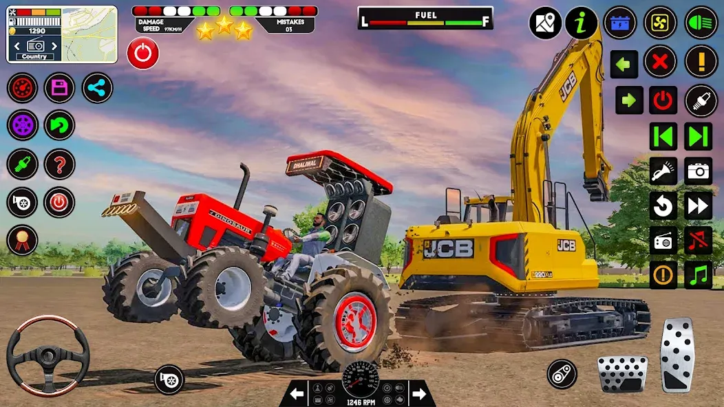 Tractor Driving - Tractor Game [MOD: без рекламы и много денег] Screenshot 2