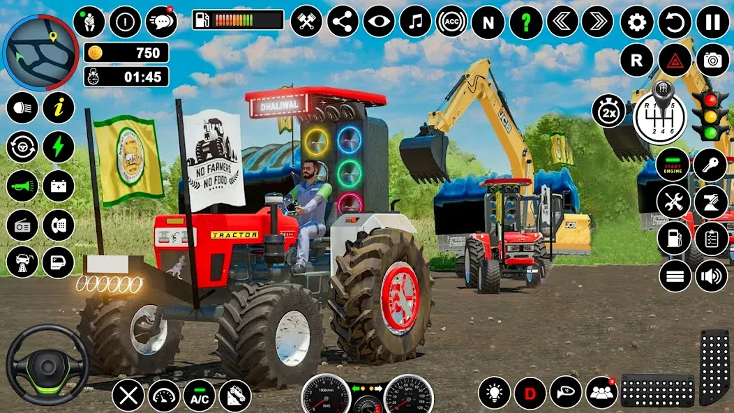Tractor Driving - Tractor Game [MOD: без рекламы и много денег] Screenshot 3