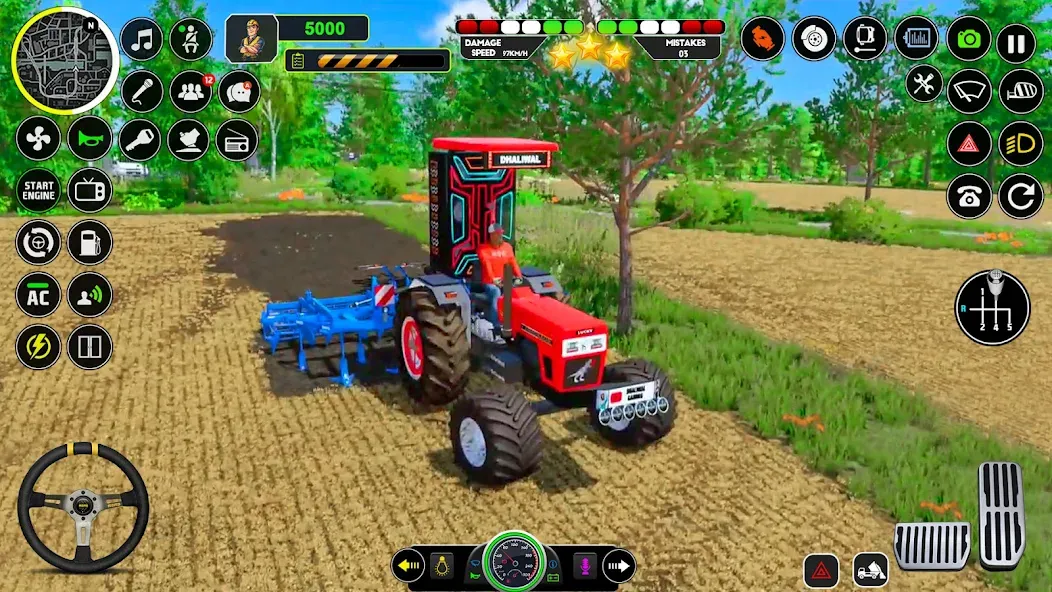 Tractor Driving - Tractor Game [MOD: без рекламы и много денег] Screenshot 5