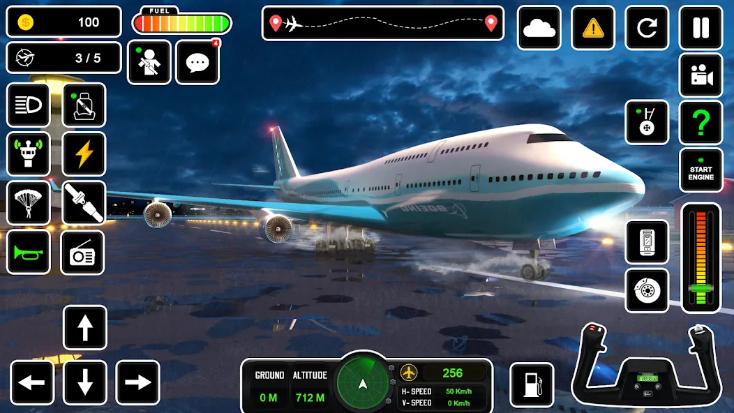 Pilot Simulator: Airplane Game [MOD: безлимитные деньги и все самолеты] Screenshot 3
