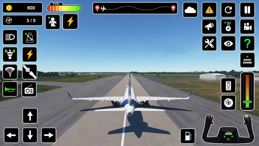Pilot Simulator: Airplane Game [MOD: безлимитные деньги и все самолеты] Screenshot 5