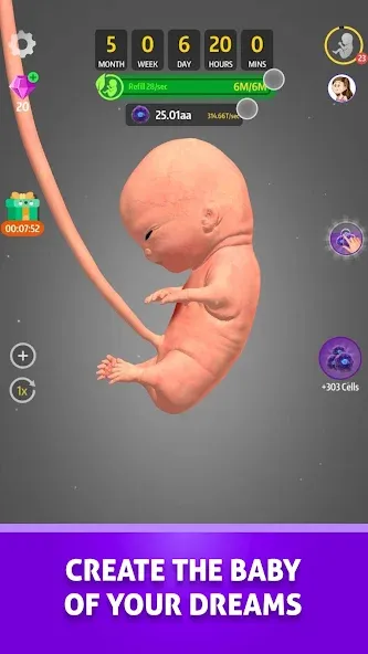 Idle 9 Months [MOD: безлимитные деньги и ускоренная беременность] Screenshot 4