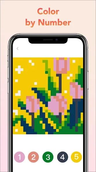 Pixel Art Book-Color By Number [MOD: все раскраски и подсказки открыты] Screenshot 2