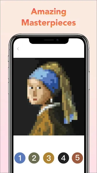 Pixel Art Book-Color By Number [MOD: все раскраски и подсказки открыты] Screenshot 3