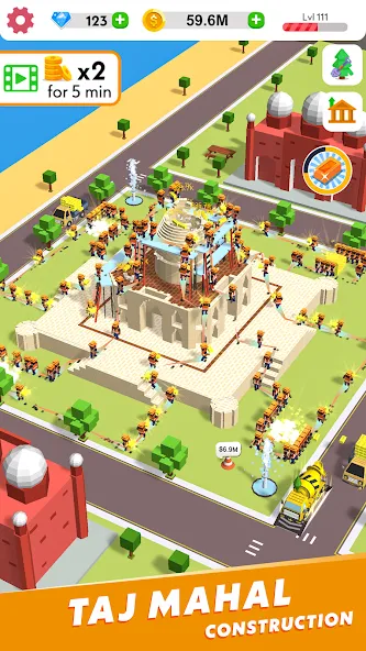 Idle Construction 3D [MOD: безлимитные деньги и ресурсы] Screenshot 5