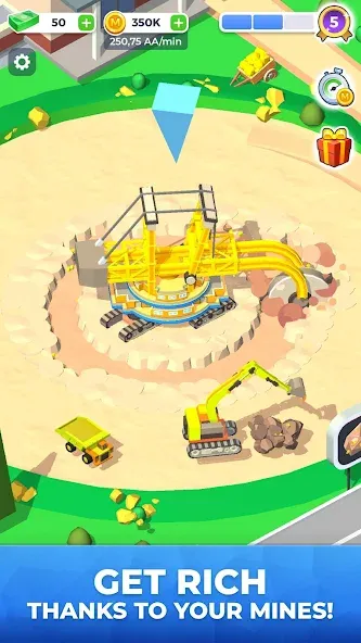 Mining Inc. [MOD: безлимитные деньги и ресурсы] Screenshot 1