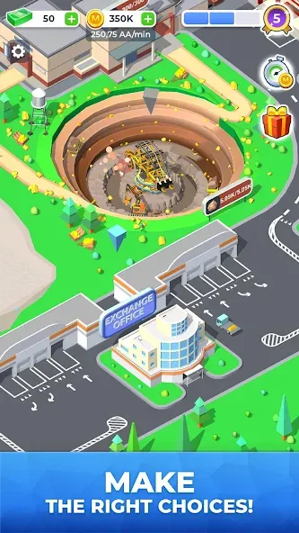 Mining Inc. [MOD: безлимитные деньги и ресурсы] Screenshot 2