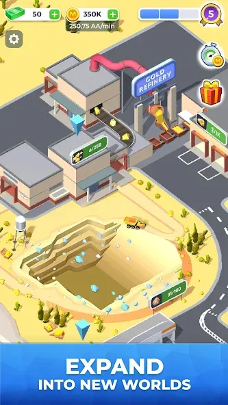 Mining Inc. [MOD: безлимитные деньги и ресурсы] Screenshot 3