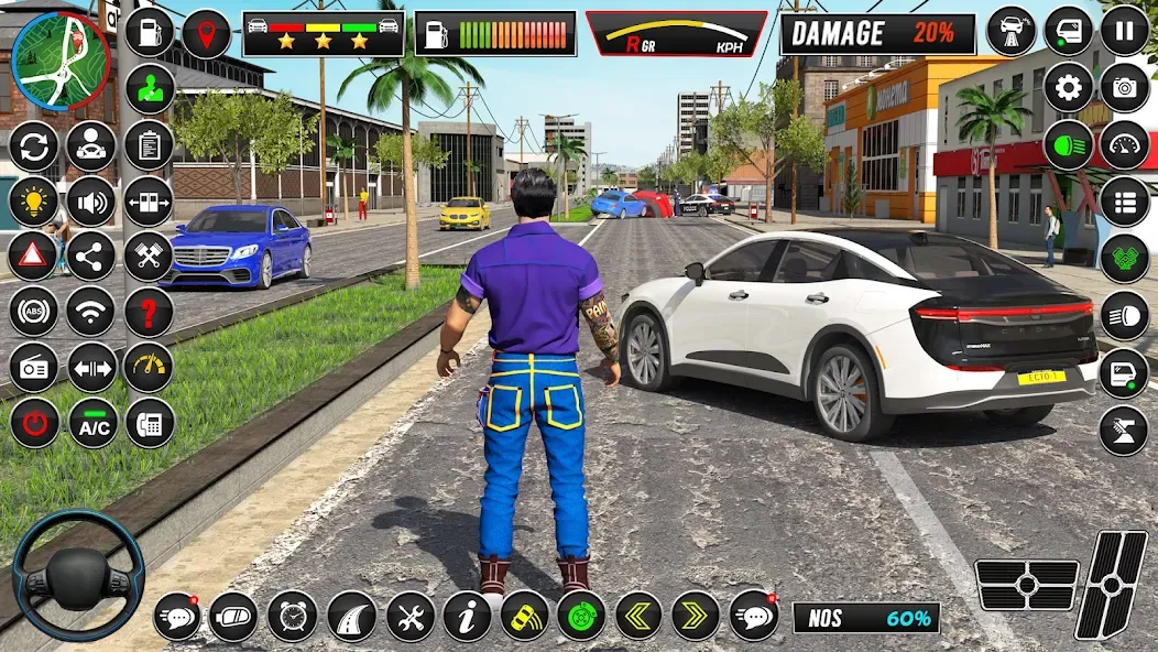Driving School - Car Games 3D [MOD: безлимитные деньги и машины открыты] Screenshot 1