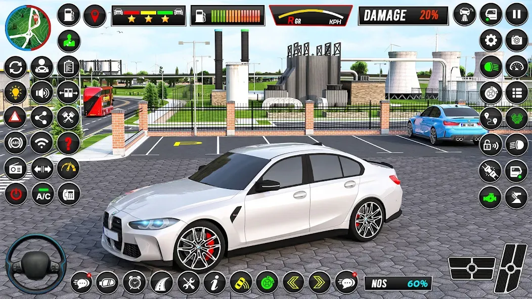 Driving School - Car Games 3D [MOD: безлимитные деньги и машины открыты] Screenshot 3